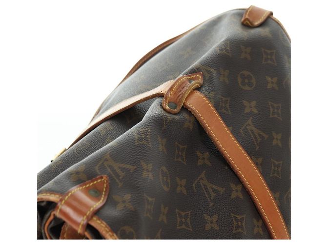 LOUIS VUITTON Bolsa de Ombro Monogram Saumur 35 M42254 LV Auth am11646A Monograma - vista 6