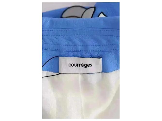 Courreges Giacca blu - vista 5