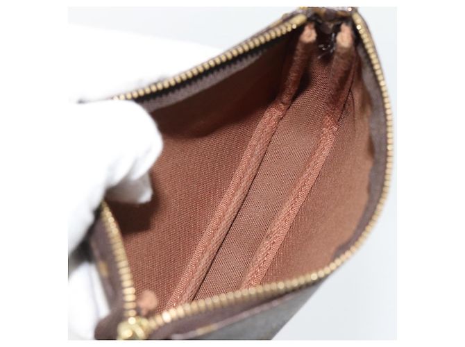 LOUIS VUITTON Monogram Giraffe Mini Pochette Cartera M62087 LV Auth 181445V Monograma - vista 11