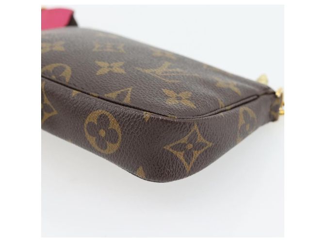 LOUIS VUITTON Monogram Giraffe Mini Pochette Cartera M62087 LV Auth 181445V Monograma - vista 15