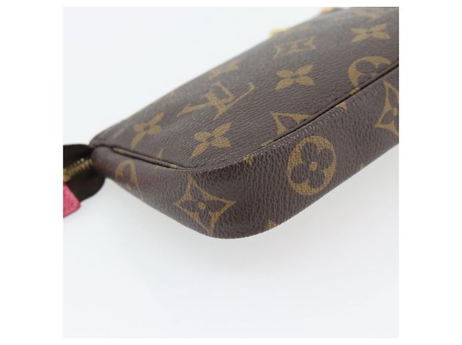 LOUIS VUITTON Monogram Giraffe Mini Pochette Cartera M62087 LV Auth 181445V Monograma - vista 16