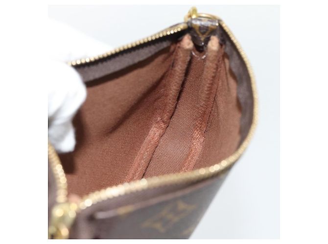 LOUIS VUITTON Monogram Giraffe Mini Pochette Cartera M62087 LV Auth 181445V Monograma - vista 18