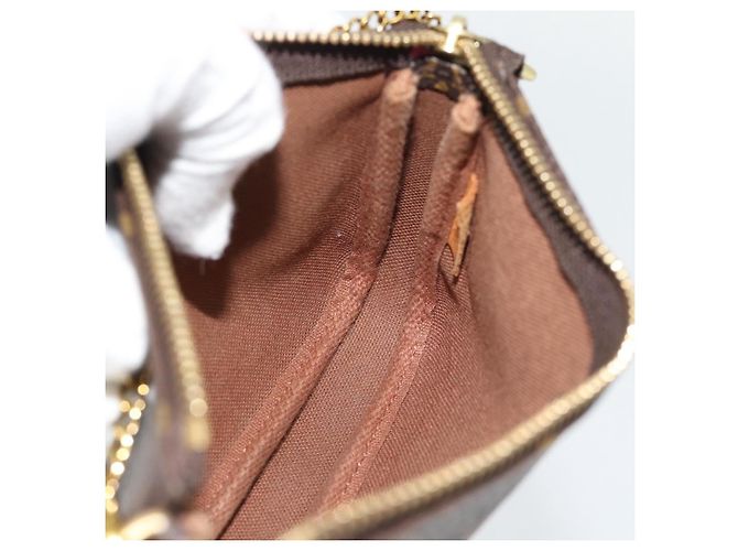 LOUIS VUITTON Monogram Giraffe Mini Pochette Cartera M62087 LV Auth 181445V Monograma - vista 19