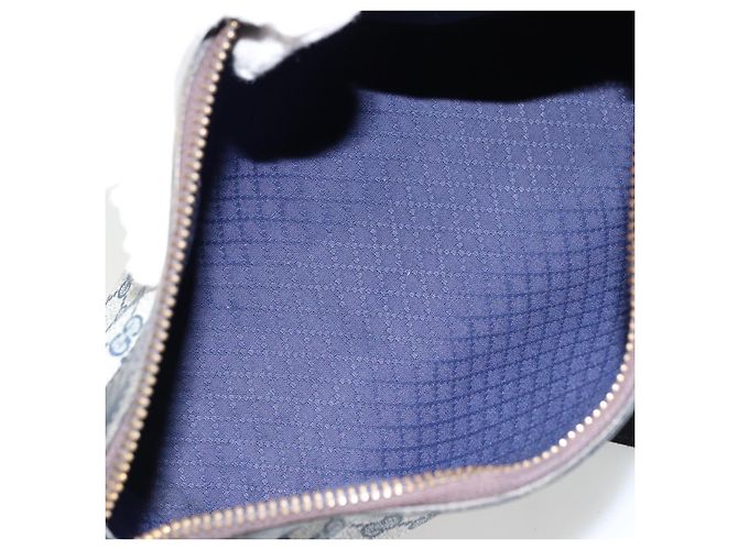Borsa a tracolla GUCCI GG Supreme PVC Blu Navy Oro Auth ka4364 D'oro - vista 16