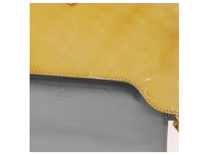 LOUIS VUITTON Monogram Vernis Thompson Street Bag Gris M91008 LV Auth BA12839 Grigio - vista 10