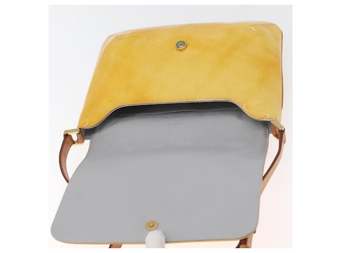 LOUIS VUITTON Monogram Vernis Thompson Street Bag Gris M91008 LV Auth BA12839 Grigio - vista 9