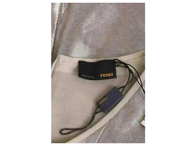 Fendi Silbernes Kleid - Ansicht 5