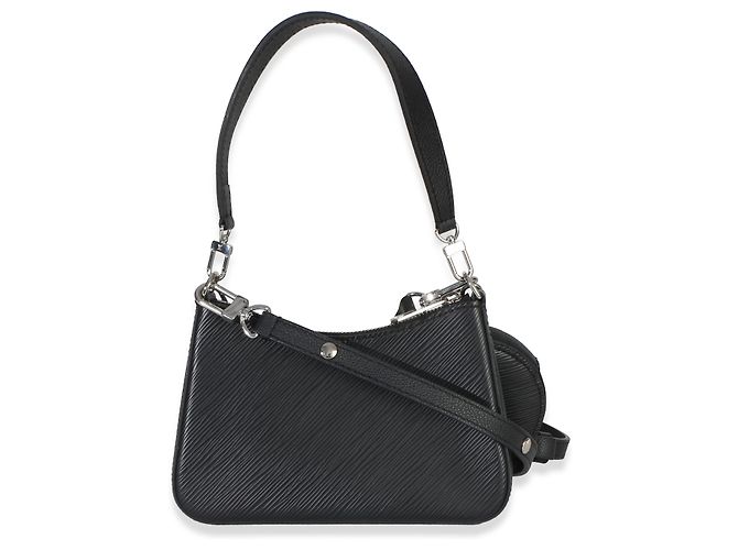 Louis Vuitton Black Epi Monogram Marellini Nero - vista 2