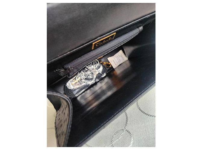 Autre Marque Takechi Borsa in pelle di struzzo nera Nero - vista 5