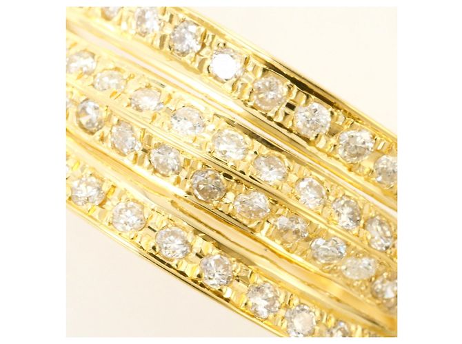 Autre Marque 18K Gelbgold Diamantring Golden - Ansicht 2