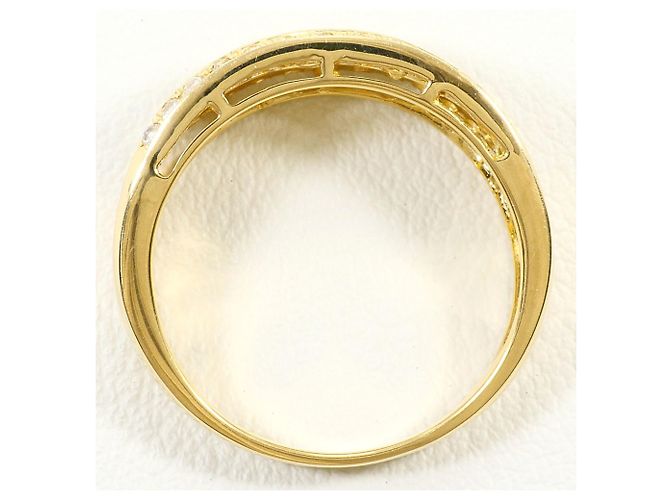 Autre Marque 18K Gelbgold Diamantring Golden - Ansicht 3