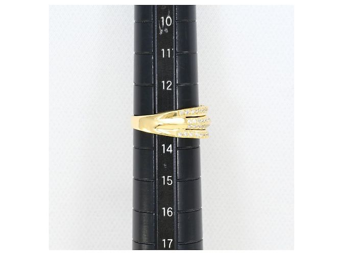Autre Marque 18K Gelbgold Diamantring Golden - Ansicht 8