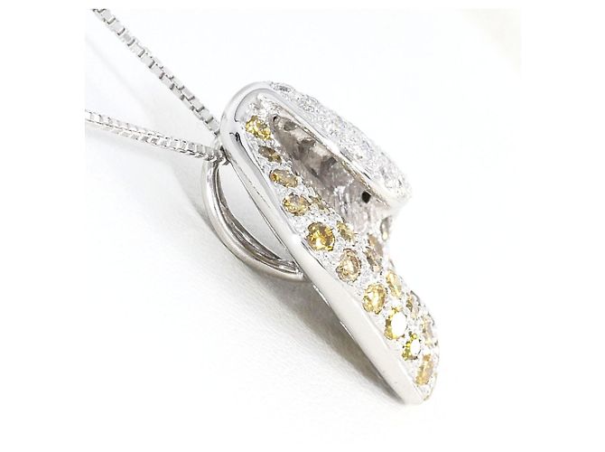 Autre Marque Collana in oro bianco 18K e diamanti D'oro - vista 2