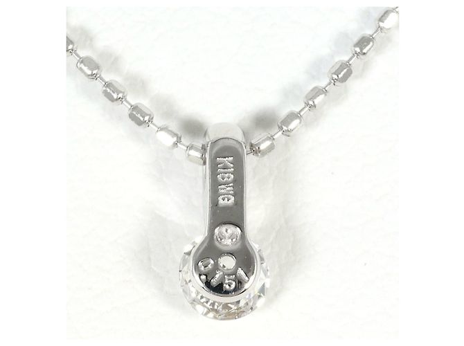 Autre Marque 18K Weißgoldkette mit Diamant Golden - Ansicht 3