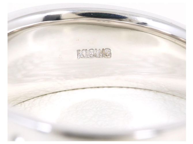 Autre Marque 18K Weißgold-Ring mit Diamant Golden - Ansicht 5