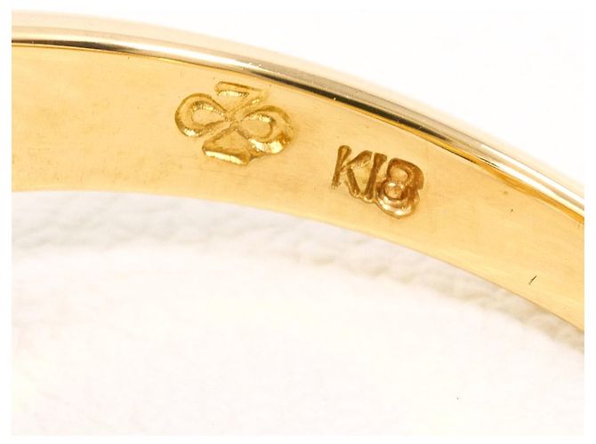 Autre Marque 18K Gelbgoldring mit 0.19ct Diamant Golden - Ansicht 5
