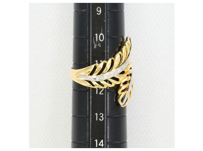 Autre Marque Platinring mit Diamant - Ansicht 8