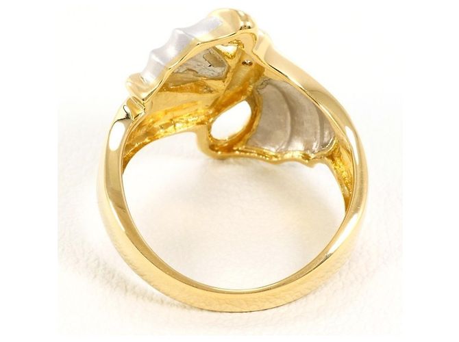 Autre Marque PT900 Platin- und 18K Gelbgold Ring Golden - Ansicht 4