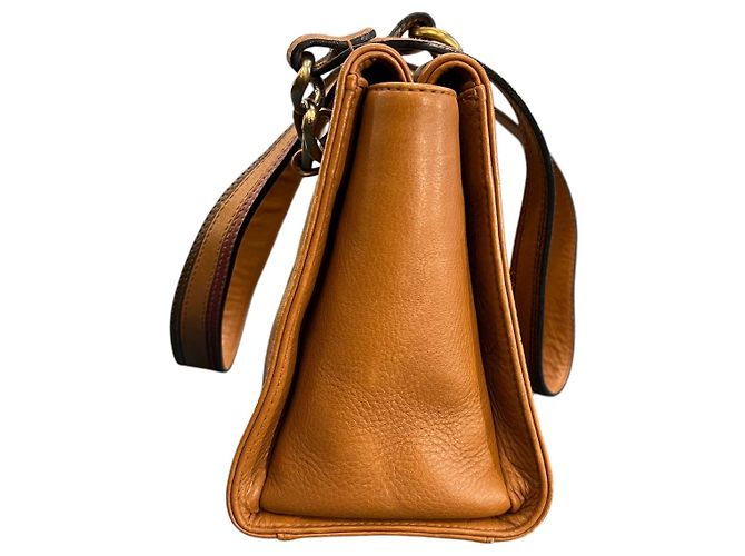 Borsa a Spalla Chanel CC Soft Calfskin Turnlock 2002 - vista 3