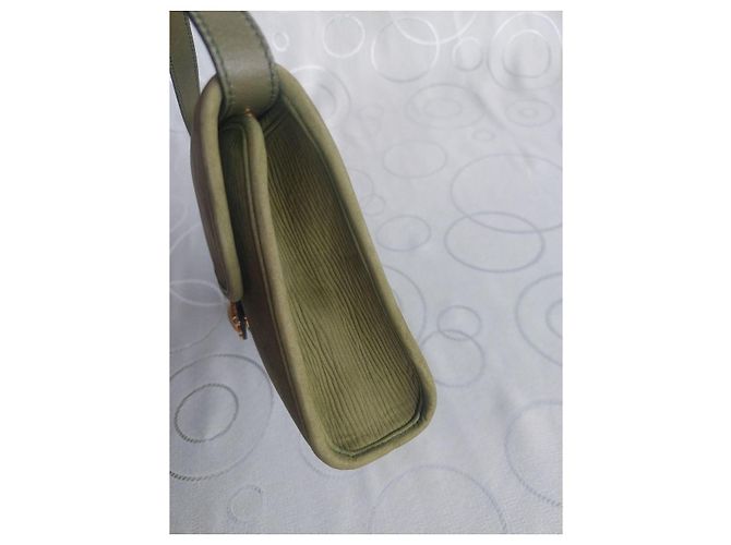 Borsa a tracolla Nina Ricci in pelle testurizzata verde - vista 7