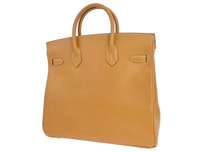 Hermès Hermes HAC Birkin Brown Vache Natural con Gold Hardware 32 - vista 2
