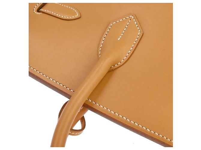 Hermès Hermes HAC Birkin Brown Vache Natural con Gold Hardware 32 - vista 5