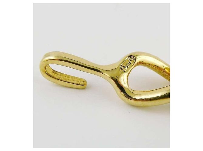 Collier Gourmette Christian Dior Placcato Oro D'oro - vista 4