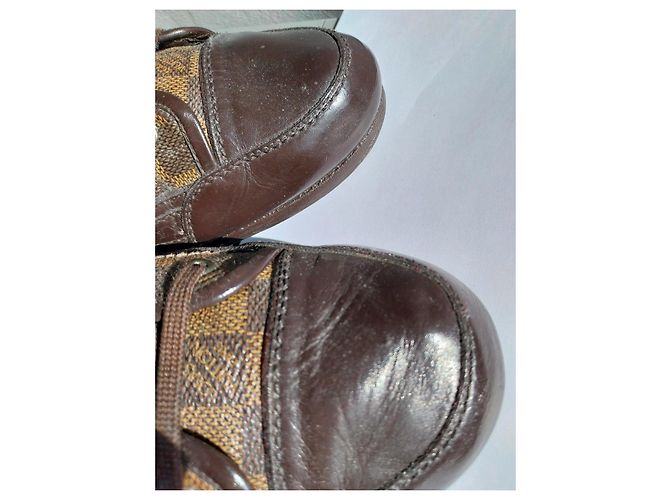 Louis Vuitton Sneakers Alte Damier Ebene Marrone - vista 8