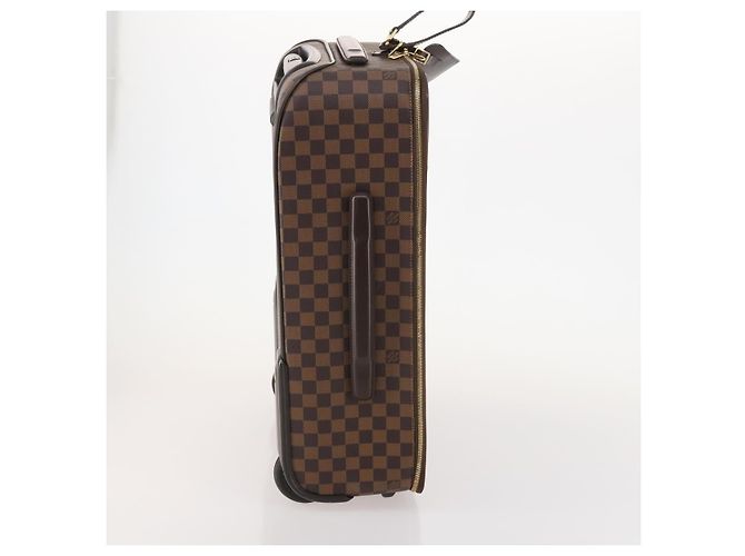 Louis Vuitton Pegase Luggage Damier 55 Marrone - vista 4