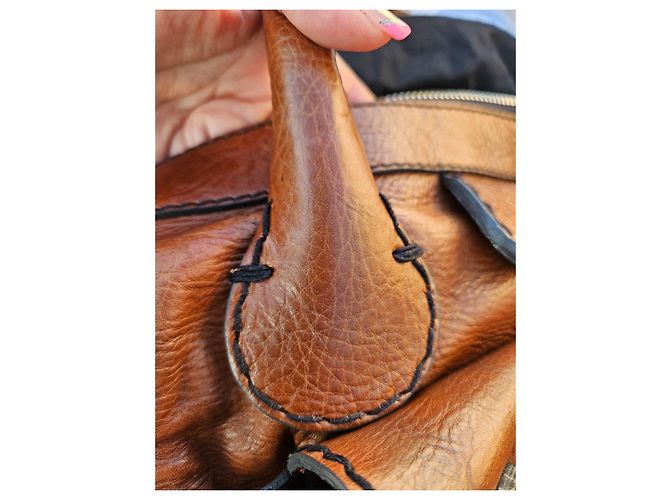 Chloé Borsa Paddington in pelle marrone - vista 10