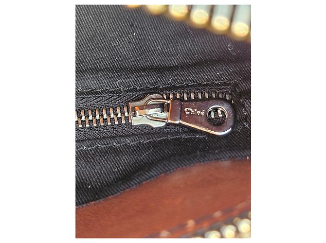 Chloé Borsa Paddington in pelle marrone - vista 12