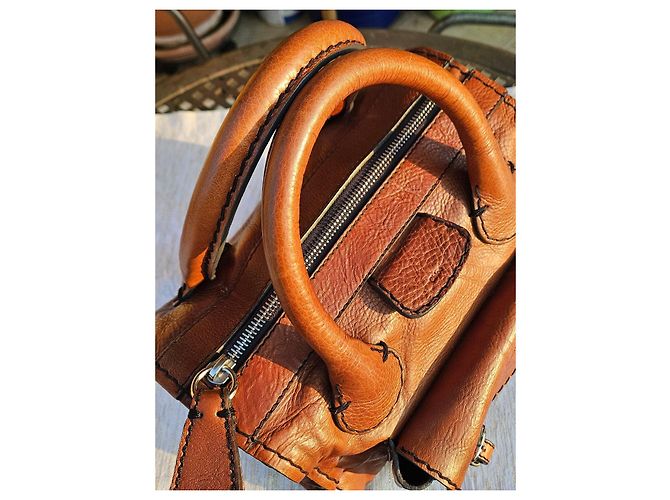 Chloé Borsa Paddington in pelle marrone - vista 3