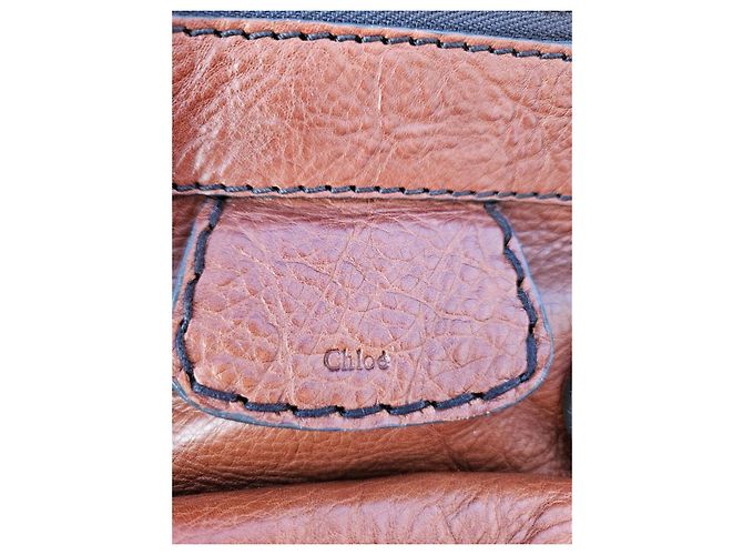 Chloé Borsa Paddington in pelle marrone - vista 9