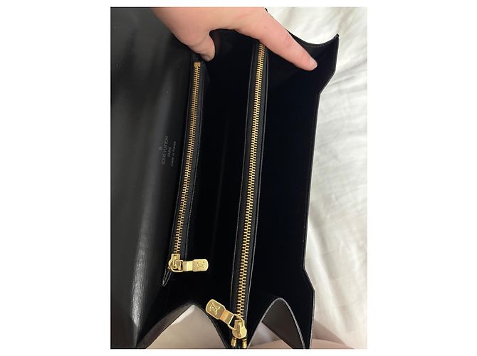 Louis Vuitton Borsa Epi Noir in pelle Nero - vista 7