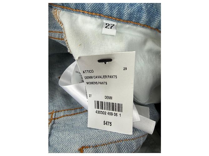 Attico Pantalones Vaqueros Cavalier Azul - vista 4