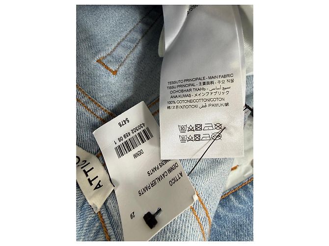 Attico Pantalones Vaqueros Cavalier Azul - vista 5