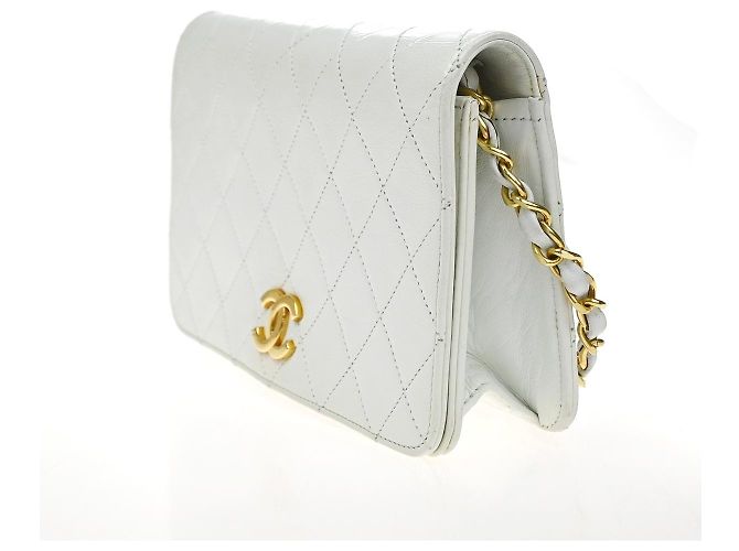 Portafoglio Chanel Wallet on Chain in pelle Bianco - vista 2
