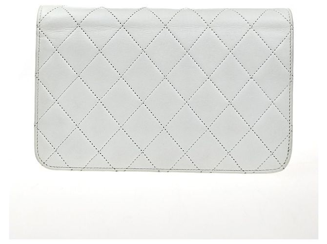 Portafoglio Chanel Wallet on Chain in pelle Bianco - vista 3