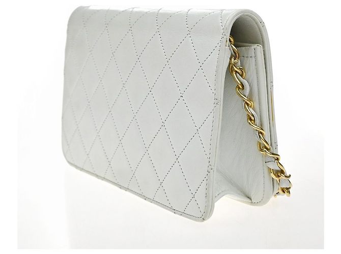 Portafoglio Chanel Wallet on Chain in pelle Bianco - vista 4