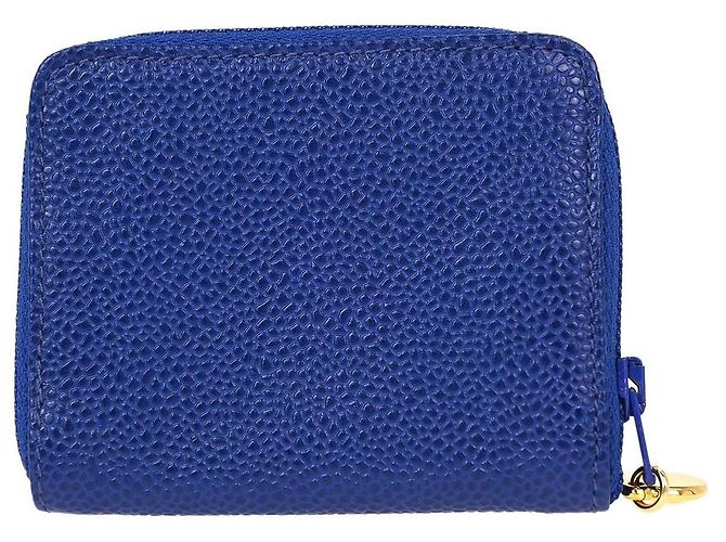 Portafoglio Chanel Timeless CC Caviar Long Blu - vista 2