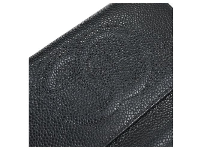 Chanel Timeless CC French Caviar Long Nero - vista 4
