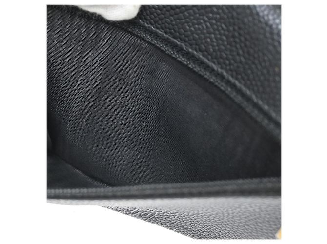 Chanel Timeless CC French Caviar Long Nero - vista 7