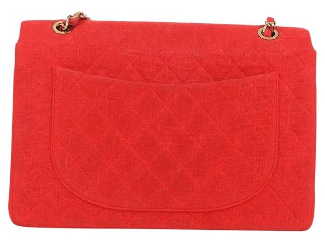 Chanel Flap Shoulder Canvas Multicolore - vista 2