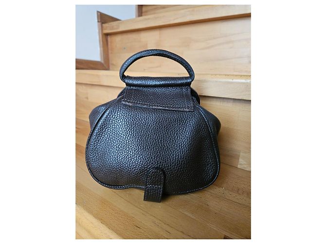 Delvaux Tempete Mini Handtasche Braun - Ansicht 2
