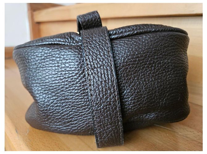 Delvaux Tempete Mini Handtasche Braun - Ansicht 4