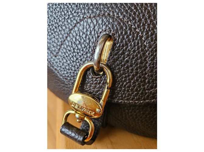 Delvaux Tempete Mini Handtasche Braun - Ansicht 5