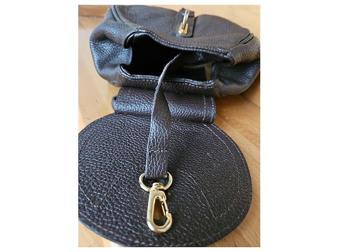 Delvaux Tempete Mini Handtasche Braun - Ansicht 7