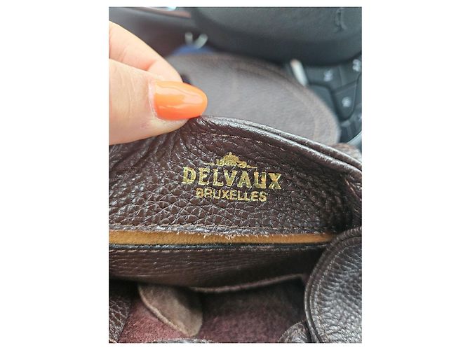 Delvaux Tempete Mini Handtasche Braun - Ansicht 8
