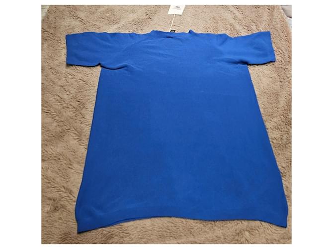 Autre Marque AlphaTauri Kurzarm-Pullover Herren - Blau - Ansicht 2