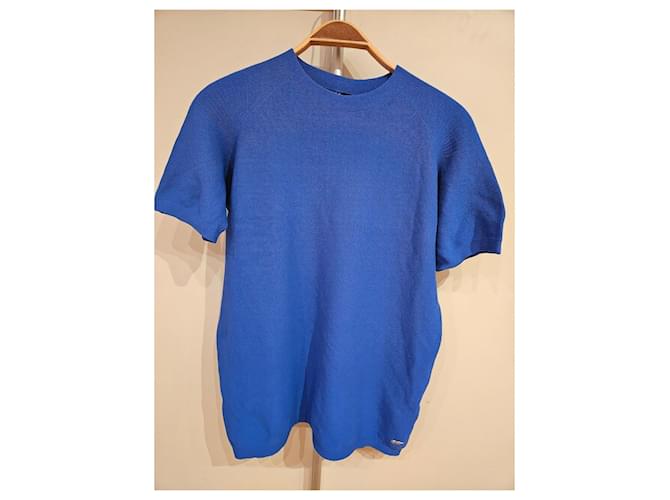 Autre Marque AlphaTauri Kurzarm-Pullover Herren - Blau - Ansicht 3